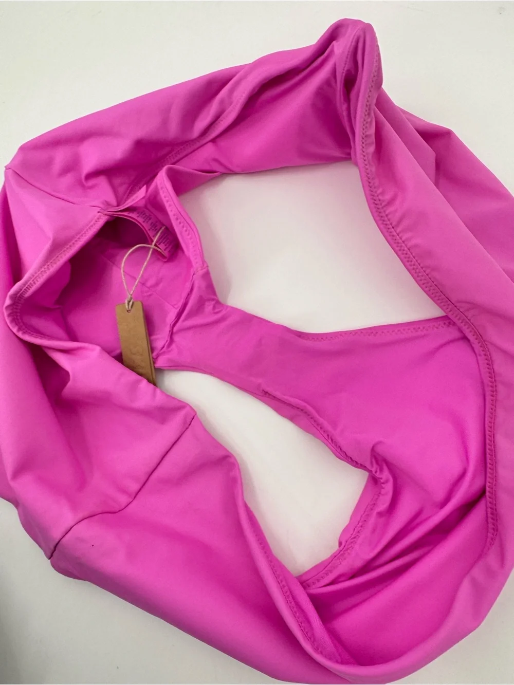 New Skims Recycled Swim Bikini Bottom Size 3X Neon Orchid